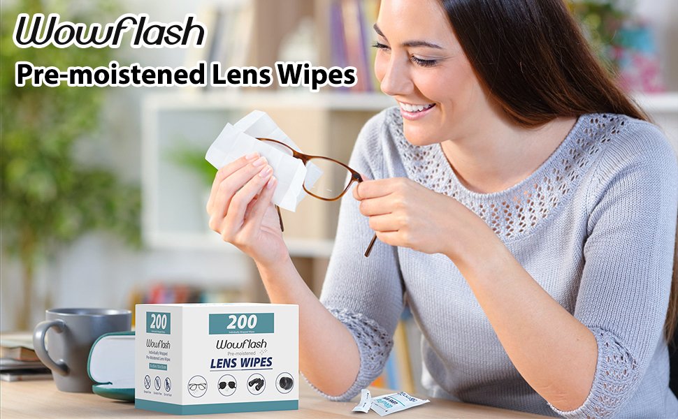 200 Count Lens Wipes for Eyeglasses, Eyeglass Lens Cleaning Wipes Pre-moistened Individually Wrapped Sracth-Free Streak-Free Eye Glasses Cleaner Wipes for Sunglass, Camera Lens, Goggles 8 200 Count Lens Wipes for Eyeglasses, Eyeglass Lens Cleaning Wipes Pre-moistened Individually Wrapped Sracth-Free Streak-Free Eye Glasses Cleaner Wipes for Sunglass, Camera Lens, Goggles-
