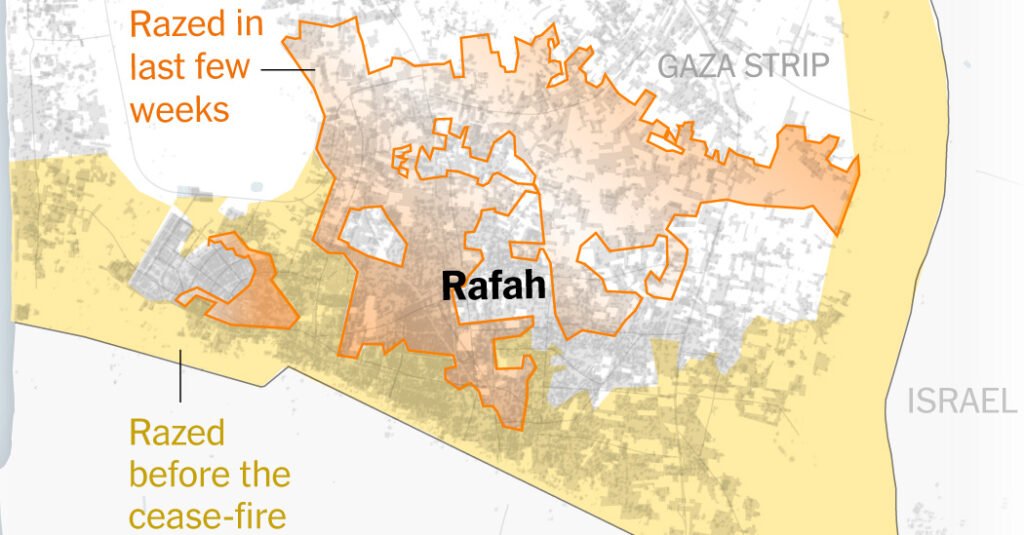 Gazans Once Escaped To Rafah. Now Israel Is Razing It.