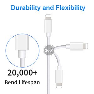 20W USB C Fast Charger 10 FT Compatible with iPhone 14 13 12 11 XS XR X 8 iPad, 2 Pack PD Wall Charger Block with 10FT Long Type C Lightning Cable (White) 12 20W USB C Fast Charger 10 FT Compatible with iPhone 14 13 12 11 XS XR X 8 iPad, 2 Pack PD Wall Charger Block with 10FT Long Type C Lightning Cable (White)-