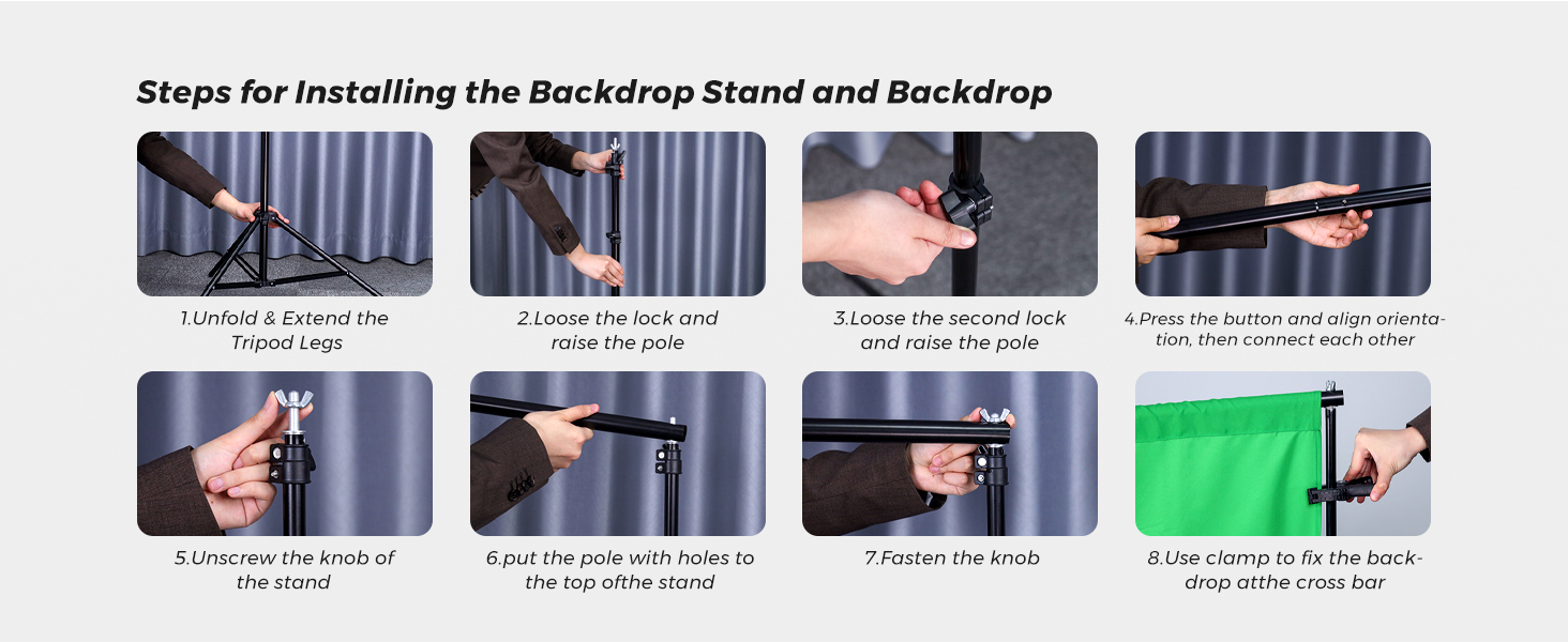 VK40 Professional Photography Lighting Kit with 9.8x9.8ft Green Backdrop with Stand, 24" Softbox Kit, 19" Pannel Light with Remote Control, Studio Equipment for Video Shoot/Photography 10 VK40 Professional Photography Lighting Kit with 9.8x9.8ft Green Backdrop with Stand, 24" Softbox Kit, 19" Pannel Light with Remote Control, Studio Equipment for Video Shoot/Photography-