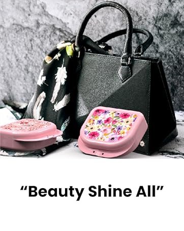 Retainer Holder Cute, Aligner Case with Colorful Novelty Cute Patterns, Night Guard Case with Floral Patterns (White) 13 Retainer Holder Cute, Aligner Case with Colorful Novelty Cute Patterns, Night Guard Case with Floral Patterns (White)-
