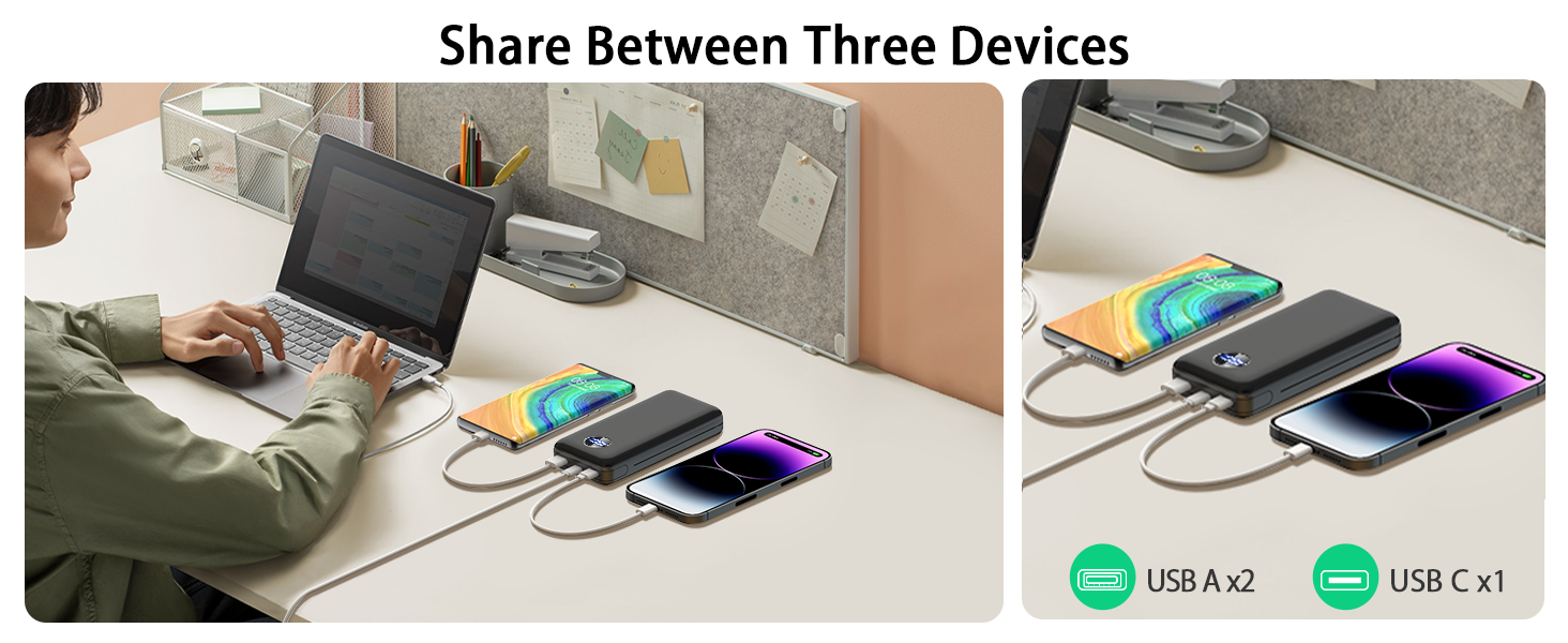 Portable Charger 40000mah Power Bank, USB-C (22.5W) Fast Charging Battery Pack Portable Phone Charger for iPhone 15/14/13 Series, Android Samsung Galaxy, for Travel Camping - Black 17 Portable Charger 40000mah Power Bank, USB-C (22.5W) Fast Charging Battery Pack Portable Phone Charger for iPhone 15/14/13 Series, Android Samsung Galaxy, for Travel Camping - Black-