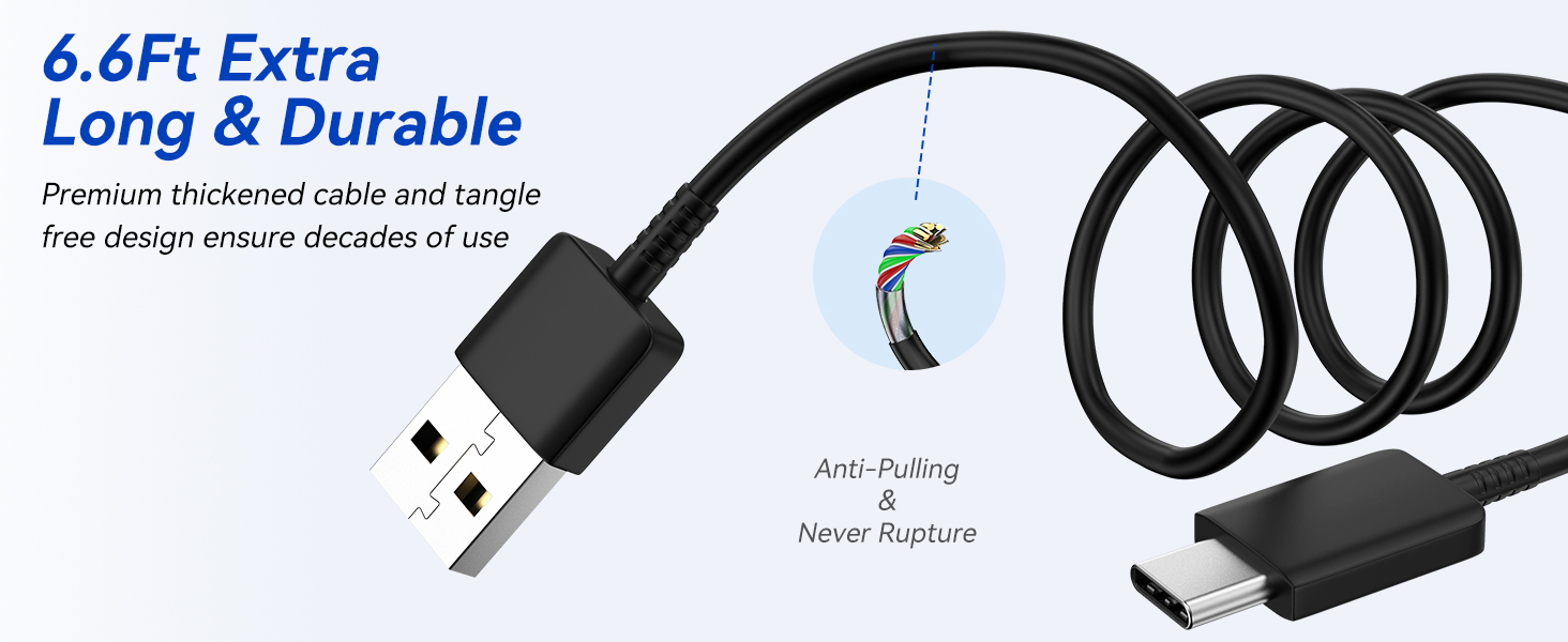 Phone Charger Android,Samsung Charger Fast Charging Cord Type C with USB C Charge Cable 6.6Ft for Samsung Galaxy S25/S24/S23/S22/S21/S20/S10/S10 Plus/S10E/S9/S8/S21Ultra/S22+/S22 Ultra/Note 8/9/10/20 12 Phone Charger Android,Samsung Charger Fast Charging Cord Type C with USB C Charge Cable 6.6Ft for Samsung Galaxy S25/S24/S23/S22/S21/S20/S10/S10 Plus/S10E/S9/S8/S21Ultra/S22+/S22 Ultra/Note 8/9/10/20-