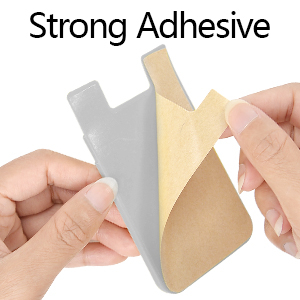 Senose Phone Wallet, Card Holder for Back of Phone Stick on Phone Cases Great Storage Compatible for iPhone/Android/Samsung Galaxy Pack of 5 12 Senose Phone Wallet, Card Holder for Back of Phone Stick on Phone Cases Great Storage Compatible for iPhone/Android/Samsung Galaxy Pack of 5-