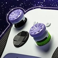 KontrolFreek FPS Freek Galaxy Purple for PlayStation 4 (PS4) and PlayStation 5 (PS5) | Performance Thumbsticks | 1 High-Rise, 1 Mid-Rise | Purple 12 KontrolFreek FPS Freek Galaxy Purple for PlayStation 4 (PS4) and PlayStation 5 (PS5) | Performance Thumbsticks | 1 High-Rise, 1 Mid-Rise | Purple-