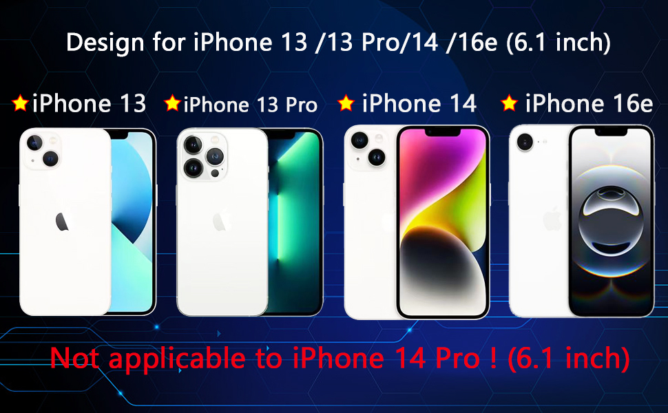 Blue Light Screen Protector for iPhone 16e iPhone 13 iPhone 13 Pro & iPhone 14 (6.1inch), Eye Protection Tempered Glass Film, Scratch-Resistant, No Bubble with Easy Installation Kit, 2 Pack 10 Blue Light Screen Protector for iPhone 16e iPhone 13 iPhone 13 Pro & iPhone 14 (6.1inch), Eye Protection Tempered Glass Film, Scratch-Resistant, No Bubble with Easy Installation Kit, 2 Pack-
