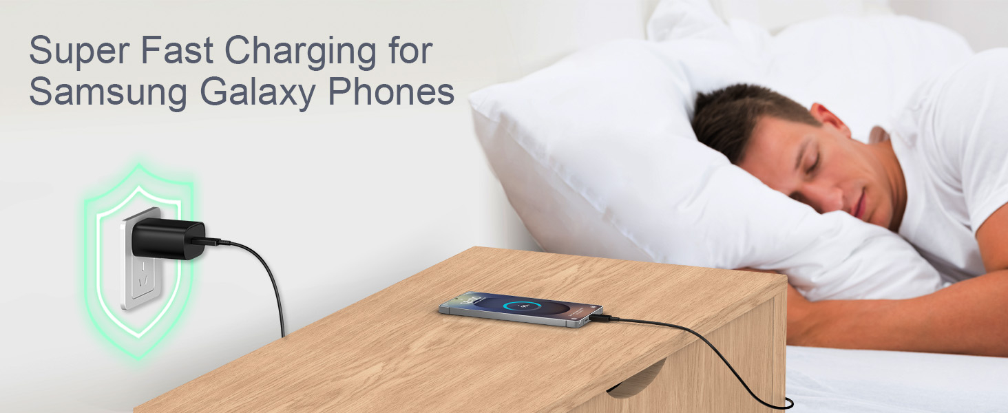 45W Super Fast Charger USB C Android Phone Charger Type C Charger Fast Charging Block with 6.6FT C Charger Cord for Samsung Galaxy S25/S25 Ultra/S25+/S24 Ultra/S24/S24+/S23/S22/S21/S20/Note20/Note 10 14 45W Super Fast Charger USB C Android Phone Charger Type C Charger Fast Charging Block with 6.6FT C Charger Cord for Samsung Galaxy S25/S25 Ultra/S25+/S24 Ultra/S24/S24+/S23/S22/S21/S20/Note20/Note 10-