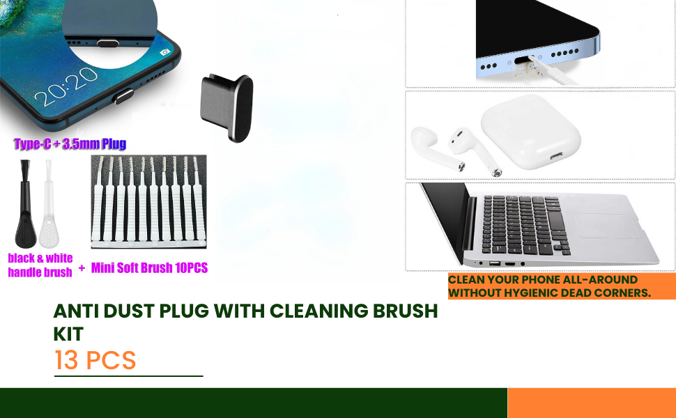 Phone Speaker Cleaning Kit - 13 PCs Phone Charger Port Cleaner Kit, Cell Phone Port Cleaning Brush, Reusable Phone Cleaning Brush, Speaker Cleaning Tool, Charging Port Cleaning Kit for Phone 13 Phone Speaker Cleaning Kit - 13 PCs Phone Charger Port Cleaner Kit, Cell Phone Port Cleaning Brush, Reusable Phone Cleaning Brush, Speaker Cleaning Tool, Charging Port Cleaning Kit for Phone-
