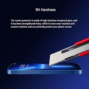 Blue Light Screen Protector for iPhone 16e iPhone 13 iPhone 13 Pro & iPhone 14 (6.1inch), Eye Protection Tempered Glass Film, Scratch-Resistant, No Bubble with Easy Installation Kit, 2 Pack 15 Blue Light Screen Protector for iPhone 16e iPhone 13 iPhone 13 Pro & iPhone 14 (6.1inch), Eye Protection Tempered Glass Film, Scratch-Resistant, No Bubble with Easy Installation Kit, 2 Pack-