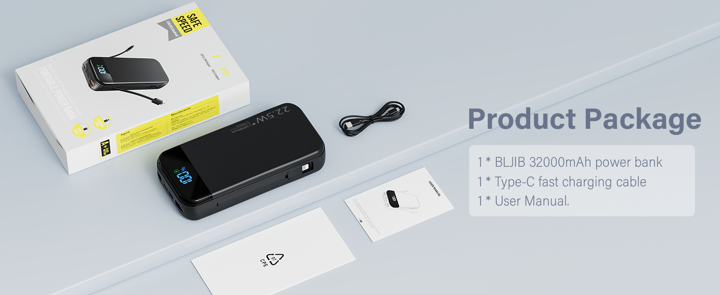 Portable Charger 32000mAh, 22.5W QC 3.0 PD 20W Smart LED Display Fast Charging Built in Cables Power Bank, External Battery Pack Charge 5 Devices Compatible with Cellphones (Orange) 18 Portable Charger 32000mAh, 22.5W QC 3.0 PD 20W Smart LED Display Fast Charging Built in Cables Power Bank, External Battery Pack Charge 5 Devices Compatible with Cellphones (Orange)-
