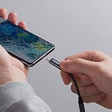 Anker USB C to 3.5mm Audio Adapter, Male to Female Nylon Cable for Samsung S20/S20+/S20 Ultra, Pixel 4/+ 4XL, and More Type C Devices 12 Anker USB C to 3.5mm Audio Adapter, Male to Female Nylon Cable for Samsung S20/S20+/S20 Ultra, Pixel 4/+ 4XL, and More Type C Devices-