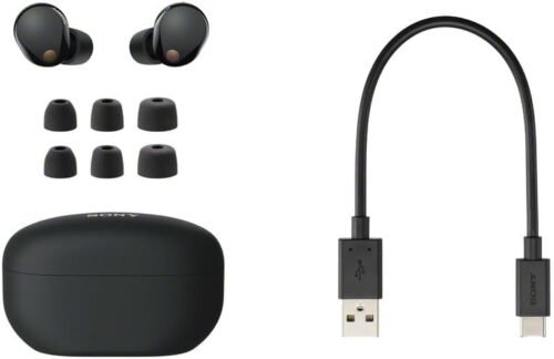 Sony WF-1000XM5 The Best Truly Wireless Bluetooth Noise Canceling Earbuds & in-Ear Headphones with Alexa Built-in, Black - 이미지 11