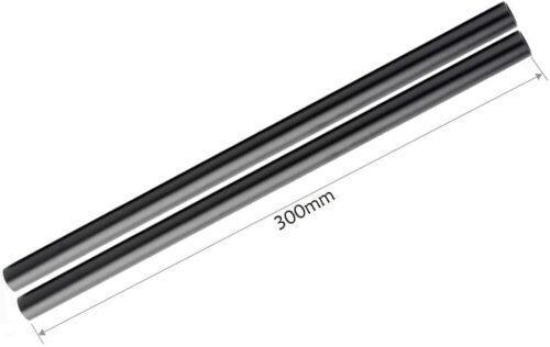 NICEYRIG Aluminum Alloy 12 Inch 15mm Rod with M12 Thread for 15mm Rod Rail Block Support System, Follow Focus, Matte Box - R053 - 이미지 6