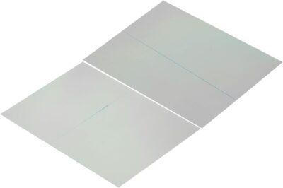 PATIKIL 9.7" Polarized Film Sheets, 2 Pack Adhesive Polarizer Linear Polarizing Filter 20x15.2cm for Screen Photography Lighting, 0/90 Degree