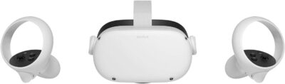 Oculus Quest 2 256GB Advanced All-in-One Virtual Reality VR Headset Set, White (Renewed) - 이미지 2