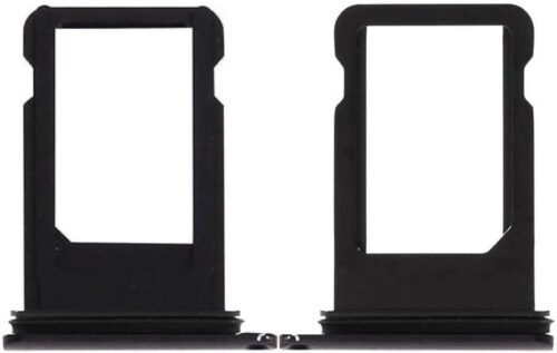 MMOBIEL SIM Card Tray Compatible with iPhone 12 – SIM Slot Tray Holder – SIM Holder Replacement – Incl. SIM Card Removal Tool and Waterproof Rubber Seal Ring - Black - 이미지 3