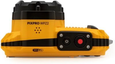 KODAK PIXPRO WPZ2 Rugged Waterproof Shockproof Dustproof WiFi Digital Camera 16MP 4X Optical Zoom 1080P Full HD Video Vlogging Camera 2.7" LCD (Yellow) - 이미지 4