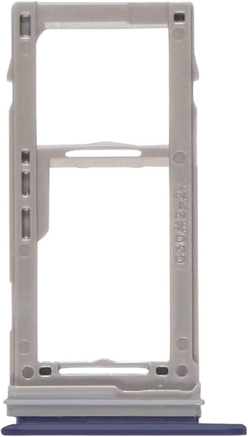 SIM Card Tray Holder Slot Replacement for Samsung Galaxy S10 and S10 + Plus（Blue Waterproof Rubber Ring and Eject Pin (Single Sim Card Version) - 이미지 2