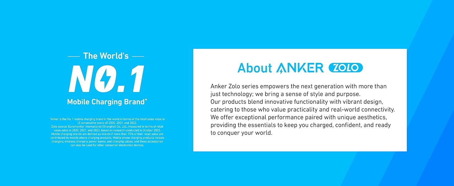 Anker Zolo USB C to USB C Cable, Braided and Dirt-Free Type C Fast Charging Cable, Slim Connector, for iPhone 16 Series, MacBook (240W) (White, 6ft) 9 Anker Zolo USB C to USB C Cable, Braided and Dirt-Free Type C Fast Charging Cable, Slim Connector, for iPhone 16 Series, MacBook (240W) (White, 6ft)-