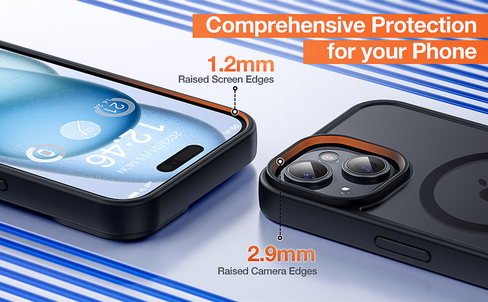 Magnetic for iPhone 15 Case Drop Resistant Matte Skin Feeling Back Cover Shockproof Slim Fit for iPhone 15 Phone Case,Matte Black 10 Magnetic for iPhone 15 Case Drop Resistant Matte Skin Feeling Back Cover Shockproof Slim Fit for iPhone 15 Phone Case,Matte Black-