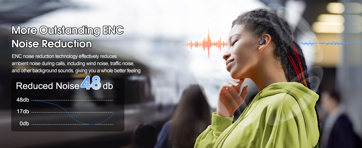 OYIB Wireless Earbuds Bluetooth 5.4 Headphones Sport, Stereo Deep Bass Bluetooth Earbuds with Earhooks, 50H Over Ear Bud with ENC Mic, IP7 Waterproof Wireless Earphone for Workout/Running, Deep Black 9 OYIB Wireless Earbuds Bluetooth 5.4 Headphones Sport, Stereo Deep Bass Bluetooth Earbuds with Earhooks, 50H Over Ear Bud with ENC Mic, IP7 Waterproof Wireless Earphone for Workout/Running, Deep Black-