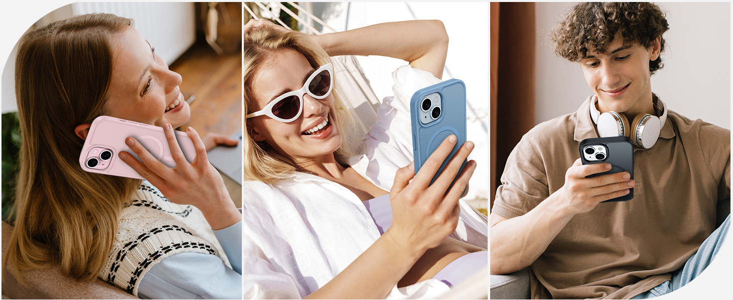 FNTCASE Military-Grade Pink iPhone 15 Cover: Slim, Shockproof & Translucent Design for Ultimate Toughness Across All Models! 14 4c2399c2 cbf6 4632 8137 8a909fbae65f. CR0,0,1464,600 PT0 SX1464 V1