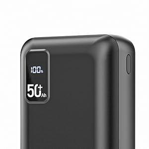 Power Bank 50000mAh 22.5W Fast Charging Portable Charger USB-C Quick Charge with 3 Outputs & 2 Inputs LED Display Huge Capacity External Battery Pack for Most Electronic Devices on The Market 11 Power Bank 50000mAh 22.5W Fast Charging Portable Charger USB-C Quick Charge with 3 Outputs & 2 Inputs LED Display Huge Capacity External Battery Pack for Most Electronic Devices on The Market-