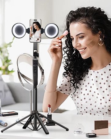 129 LED Double Side Magnetic Selfie Light for iPhone, 3000 mAh Rechargeable Phone Fill Light Clip, Adjusted 3 Light Modes for Phone iPhone Android iPad Laptop for Makeup TikTok Selfie Vlog 10 129 LED Double Side Magnetic Selfie Light for iPhone, 3000 mAh Rechargeable Phone Fill Light Clip, Adjusted 3 Light Modes for Phone iPhone Android iPad Laptop for Makeup TikTok Selfie Vlog-