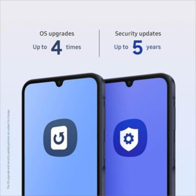SAMSUNG Galaxy A15 5G A Series Cell Phone, 128GB Unlocked Android Smartphone, AMOLED Display, Expandable Storage, Knox Security, Super Fast Charging, US Version, 2024, Blue Black - 이미지 3