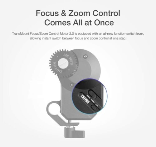 Zhiyun CMF-06 TransMount Servo Follow Focus/Zoom Controller for Zhiyun WEEBILL S/Crane 3/Crane 3S/ Crane 2S Gimbal Handheld Stabilizer - 이미지 7