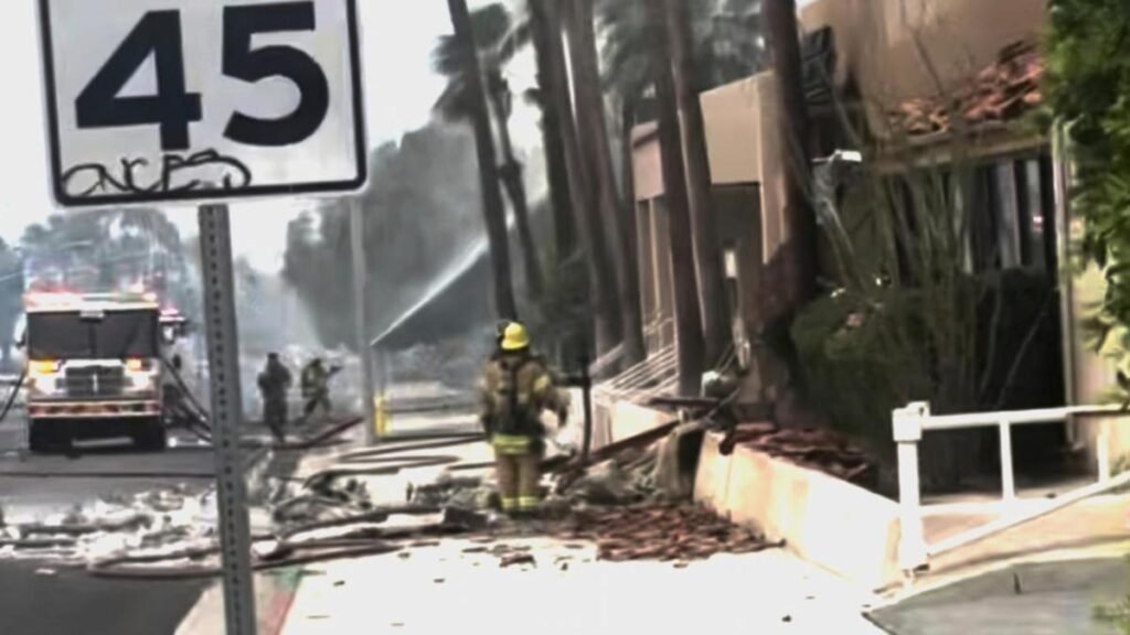 Explosion rocks tiny Californian city of Palm Springs