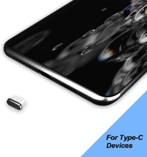 USB Type C Anti Dust Plug 2 Pack USBC Charging Port Cover Plugs Protector Cap with Carry Box Cable Fixer for iPhone 16 Plus 15 Pro Max for Samsung S25 S24 A53 A54 Flip S23 for Google Pixel 6 7a 8 8a 9 - 이미지 6