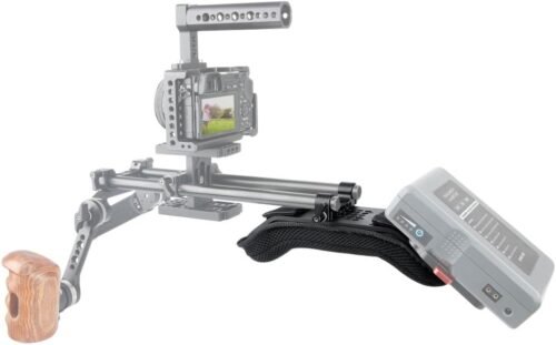 NICEYRIG Steady Shoulder Mount/Shoulder Pad for Video Camcorder Camera DV/DC 15mm Rod Rail Support System DSLR Rig (15mm Railblock) - 이미지 7