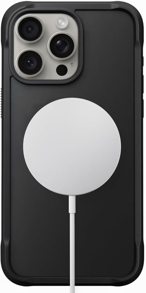 NOMAD iPhone 16 Pro Rugged Case - Black - iPhone 16 Pro Case with Magsafe Charging Compatible, Rugged Cover for Every Adventure - Tactical Cover - 이미지 2