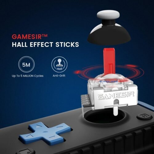 GameSir X2s Bluetooth Mobile Gaming Controller for iPhone/Android, Phone Controller with 500mAh Battery, Hall Effect Sticks & Analog Trigger, for CODM, Zenless Zone Zero, Delta Emulator, Cloud Gaming - 이미지 3