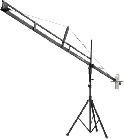 PROAIM 12ft Camera Crane Jib with Stand for Gimbals, Pan-Tilt & Fluid Head. for DSLR Video Cameras up to 8kg / 17.6lb (P-12-JS)