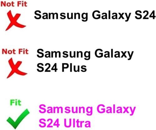 Replacement SIM Card Tray for Samsung Galaxy S24 Ultra SM-S928U S928U1 - Single Sim USA Version (Titanium Black) with Stainless Steel Eject Pin - 이미지 3