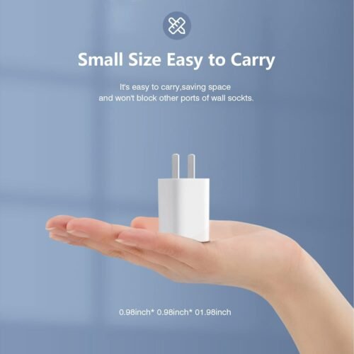 iPhone 13 14 Charger Cable,[Apple MFi Certified]2Pack iPhone Fast Charger 20W Type C Wall Charger Travel Plug Adapter USB C to Lightning Cable for iPhone 14/13 Pro Max/13 Mini/12/12 Pro Max/11 Pro Max - 이미지 6