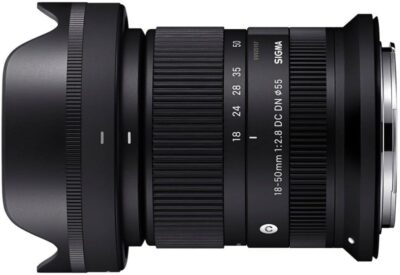 SIGMA 18-50mm F2.8 DC DN Contemporary Lens for Canon RF Mount Mirrorless Cameras
