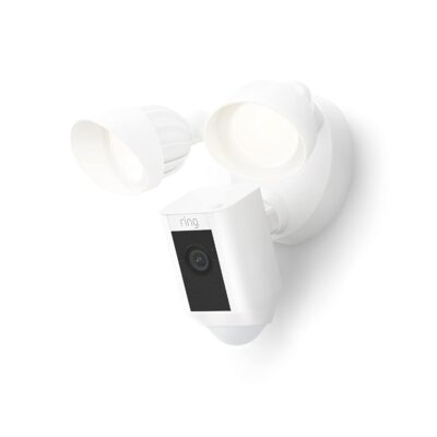 Ring Floodlight Cam Wired Plus with motion-activated 1080p HD video, White (2021 release) - 이미지 2