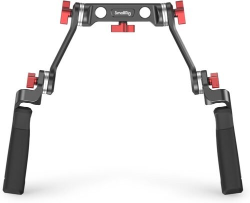 SMALLRIG Rosette Handle Kit with Rosette Extension Arm for Camera Shoulder Rig Support - 2002