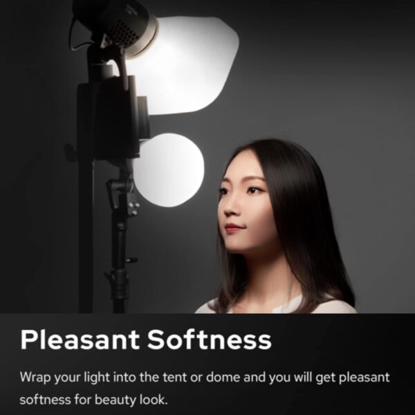 Illuminate Your Shots: The Ultimate Godox ML-CD15 Flash Diffuser Modifier Set with Triple Adapters! - Image 3
