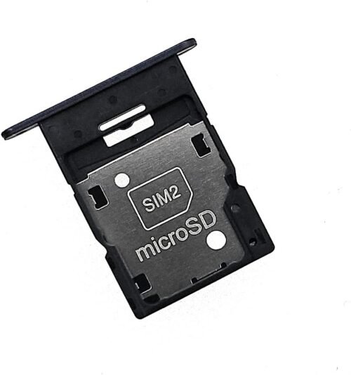 Sim Card Tray SD Card Holder Replacement for Samsung Galaxy A15 (5G) SM-A156U A156U1 A156B A156 - Blue Black - 이미지 3