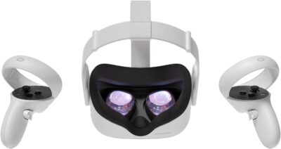 Oculus Quest 2 256GB Advanced All-in-One Virtual Reality VR Headset Set, White (Renewed) - 이미지 4