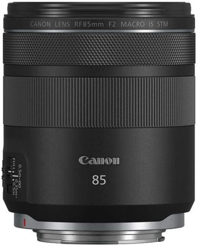 Canon RF 85mm F2 Macro is STM, Compact Medium-Telephoto Black Lens (4234C002) - 이미지 3
