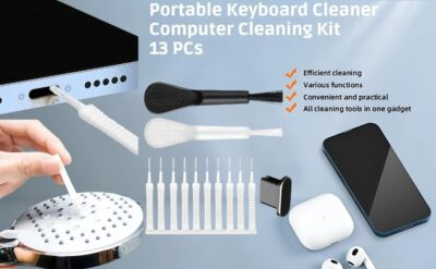 Phone Speaker Cleaning Kit - 13 PCs Phone Charger Port Cleaner Kit, Cell Phone Port Cleaning Brush, Reusable Phone Cleaning Brush, Speaker Cleaning Tool, Charging Port Cleaning Kit for Phone - 이미지 3