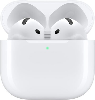 Apple AirPods 4 Wireless Earbuds, Bluetooth Headphones, with Active Noise Cancellation, Adaptive Audio, Transparency Mode, Personalized Spatial Audio, USB-C Charging Case, Wireless Charging, H2 Chip - 이미지 2