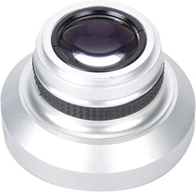 Fish Eye Lens Phone, 37mm 0.25X Super Fisheye Lens, Silver Strong Applicability Additional Lens for 37mm Caliber Camera Lenses - 이미지 7