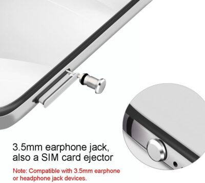 USB C Anti Dust Plugs Type C Charging Port Cover Protector Caps 4 PCS with 2 Spiral Cord Savers Compatible with iPhone 16/15 Plus Pro Max Samsung Galaxy S25/S24/S23/S22 Ultra Pixel 9 (Silver) - 이미지 4