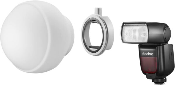 Illuminate Your Shots: The Ultimate Godox ML-CD15 Flash Diffuser Modifier Set with Triple Adapters! - Image 6